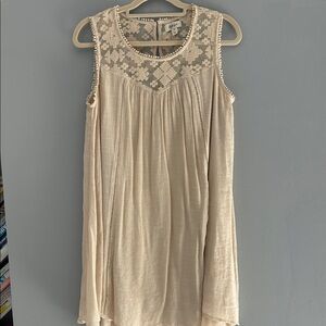 Style & Co. cream dress